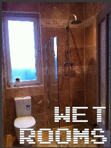 click on image for more information on Wet Rooms